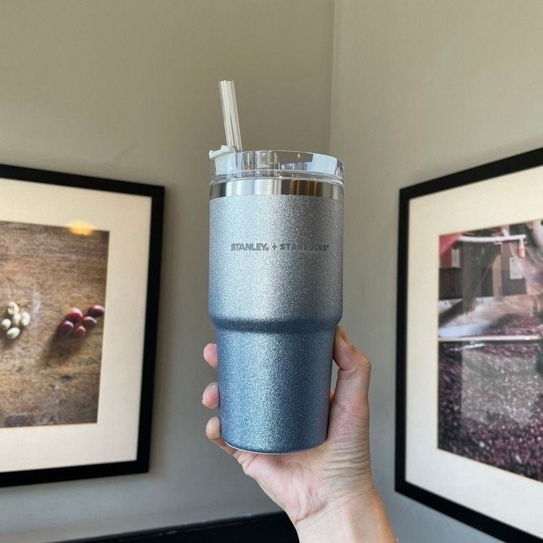 Stanley + Starbucks Tumbler with Lid and Straw, 20oz - imane Habibi