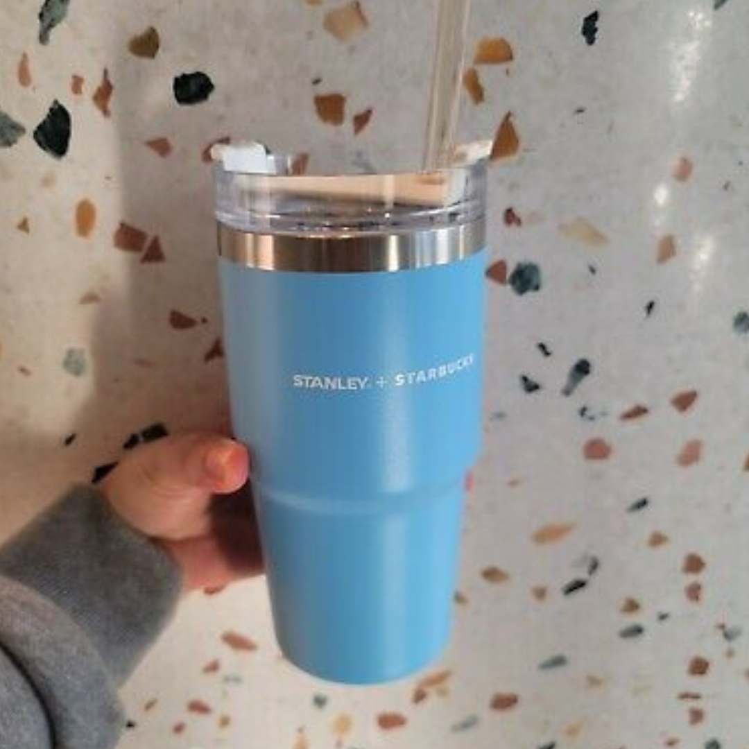 Stanley + Starbucks Tumbler with Lid and Straw, 20oz - imane Habibi