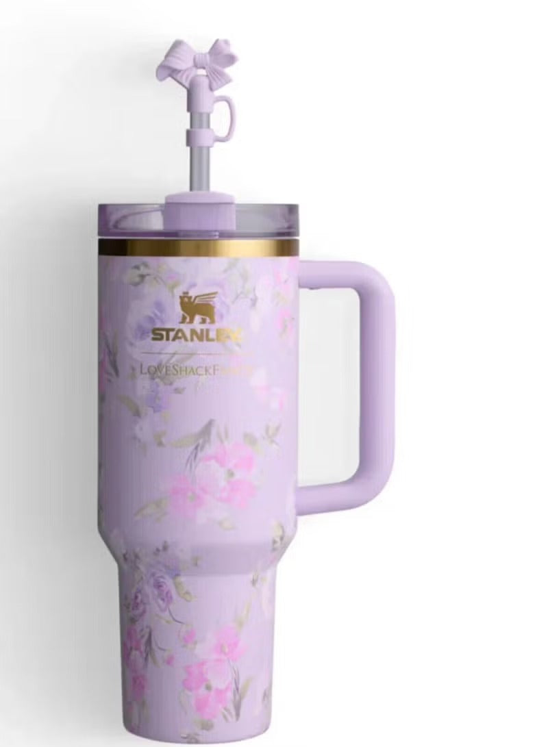 Stanley Adventure Quencher H2.0 FlowState Tumbler 40oz - Limited Edition (Labubu, Stitch, Hello Kitty) | Insulated Stainless Steel Cup | Eco-Friendly Water Bottle | UAE Free Shipping - imane Habibi