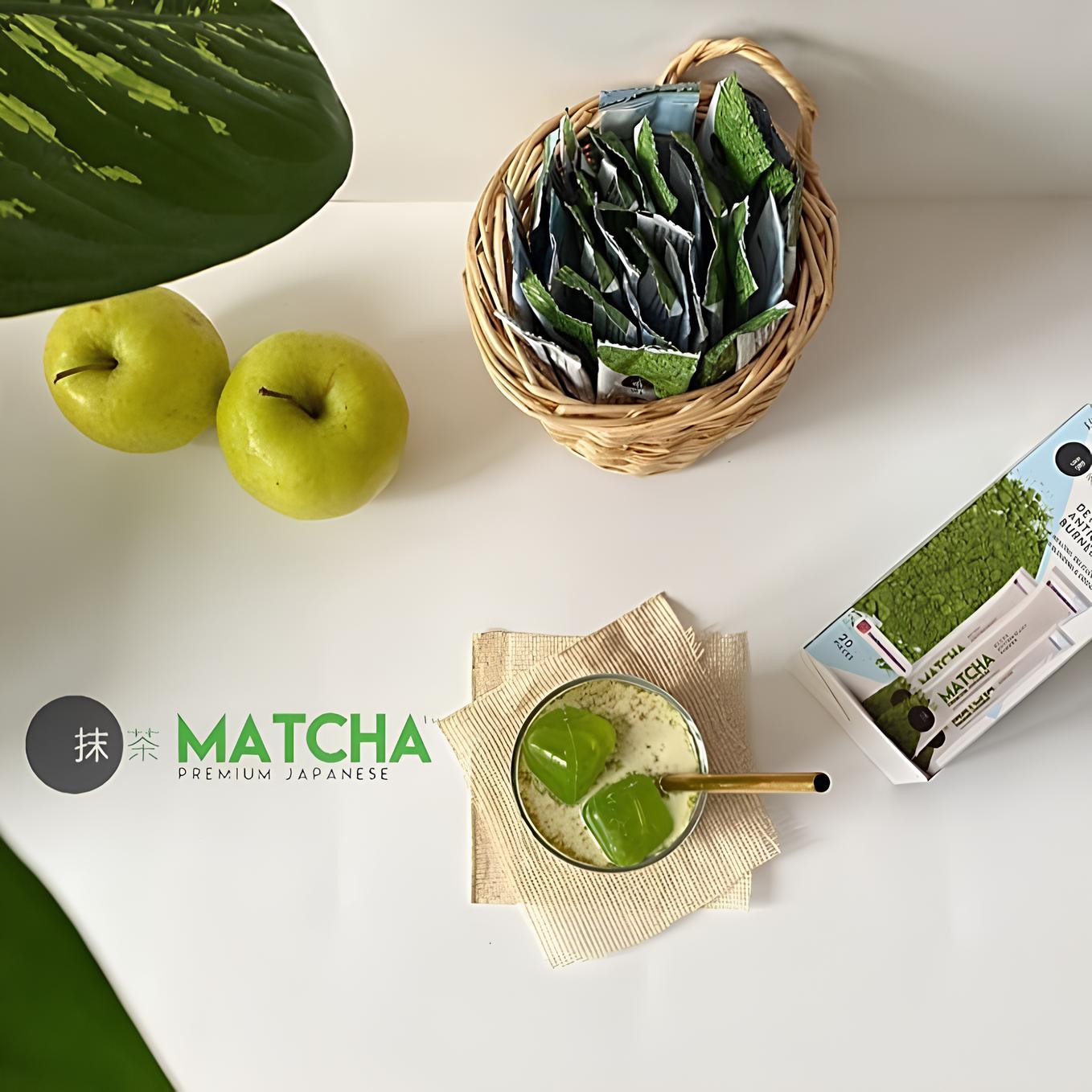 Bilge İlaç Matcha Premium Japanese Strawberry Flavored Macha Tea - imane Habibi
