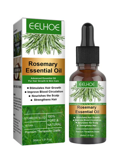 EELHOE 100% Pure Rosemary Essential Oil - Nourishing & Strengthening for Healthy Hair