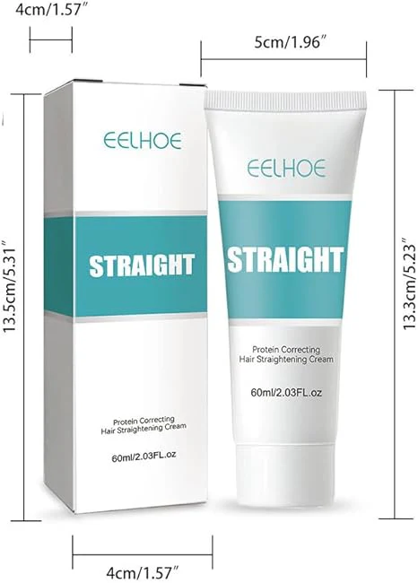 EELHOE Protein Correction Straight Hair Cream - Nourishing & Softening Formula