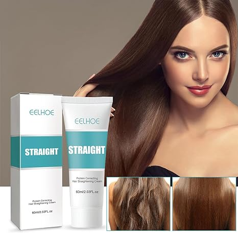 EELHOE Protein Correction Straight Hair Cream - Nourishing & Softening Formula