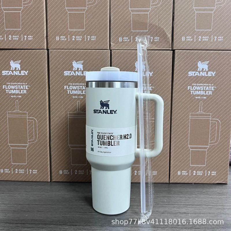 Stanley Quencher H2.0 40 oz Tumbler with Lid & Straw - imane Habibi