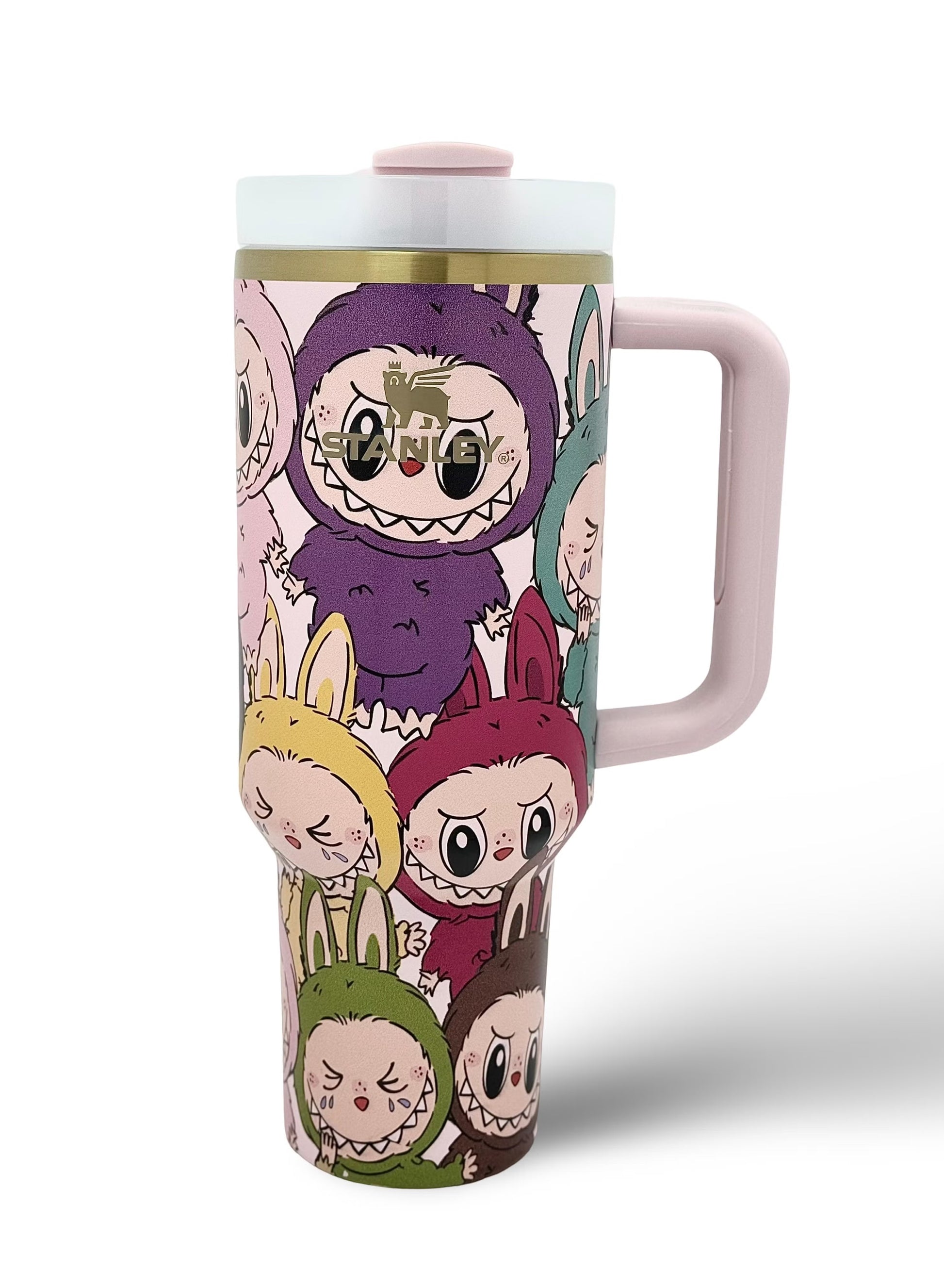Stanley Adventure Quencher H2.0 FlowState Tumbler 40oz - Limited Edition (Labubu, Stitch, Hello Kitty) | Insulated Stainless Steel Cup | Eco-Friendly Water Bottle | UAE Free Shipping - imane Habibi