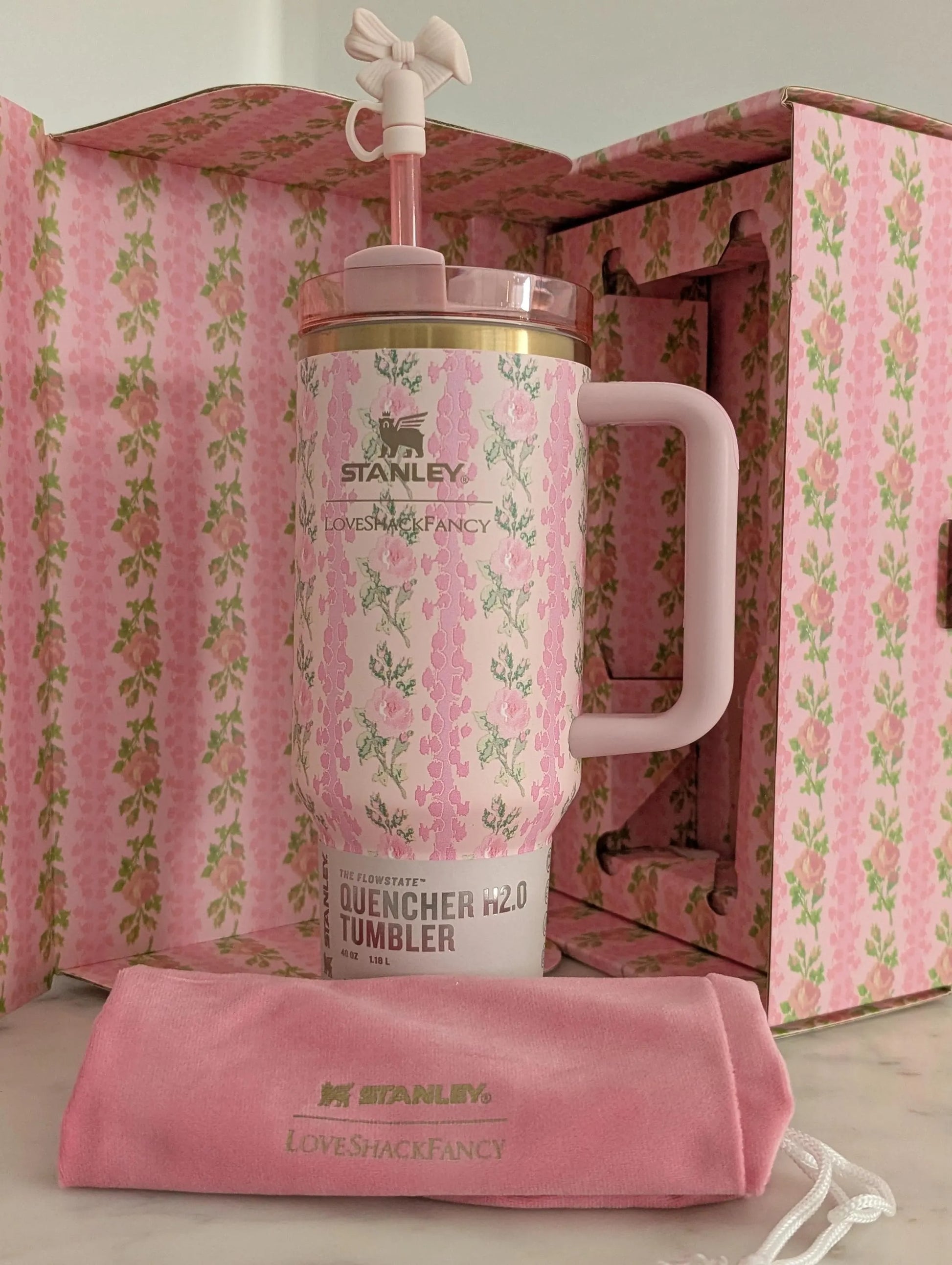 Stanley Adventure Quencher H2.0 FlowState Tumbler 40oz - Limited Edition (Labubu, Stitch, Hello Kitty) | Insulated Stainless Steel Cup | Eco-Friendly Water Bottle | UAE Free Shipping - imane Habibi