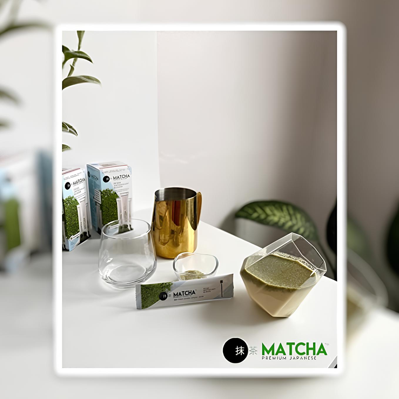 Bilge İlaç Matcha Premium Japanese Strawberry Flavored Macha Tea - imane Habibi