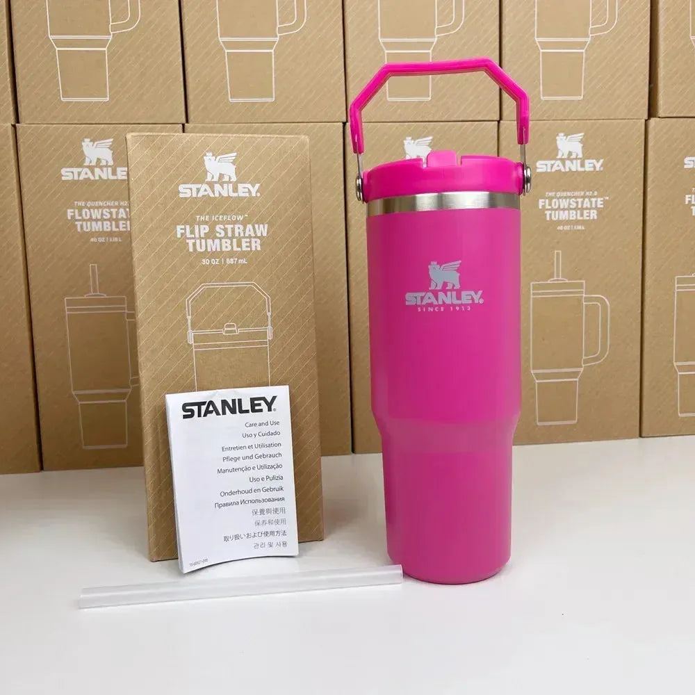 Stanley Classic IceFlow Flip Straw Tumbler 30oz - imane Habibi