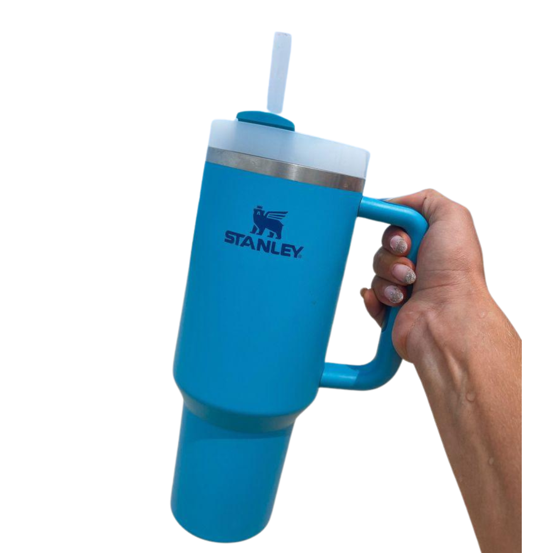 Stanley Quencher H2.0 40 oz Tumbler with Lid & Straw - imane Habibi